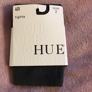 Hue Herringbone Tights - Cobblestone